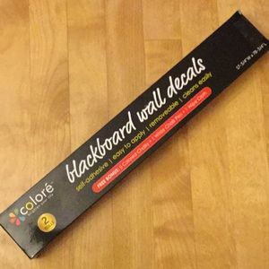 Blackboard wall decal/one roll +1white chalk pen